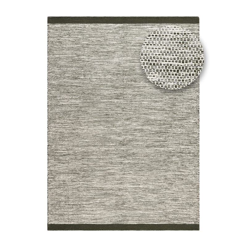 Ullteppe Torsby - 160x230 cm, Oliven grønn - Tekstiler & tepper - Teppe & matte - Moderne matte - Ullteppe