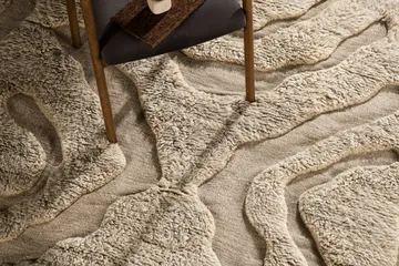Trondheim x Josefin Lustig Ullmatte 402x400 cm Beige - Vind - Tekstiler & tepper - Teppe & matte - Moderne matte - Ullteppe