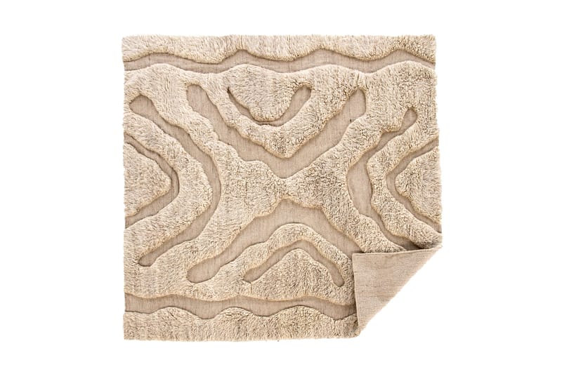 Trondheim x Josefin Lustig Ullmatte 402x400 cm Beige, Vind