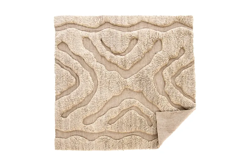 Trondheim x Josefin Lustig Ullmatte 402x400 cm Beige, Vind
