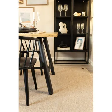 Ullmatta KM Home Ljus Linnebrun 240x340 cm - Tekstiler & tepper - Teppe & matte - Moderne matte - Ullteppe