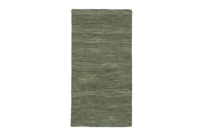 Ullmatte Birka Rektangulær 75x150 cm - Fløyelsgrønn - Ullteppe