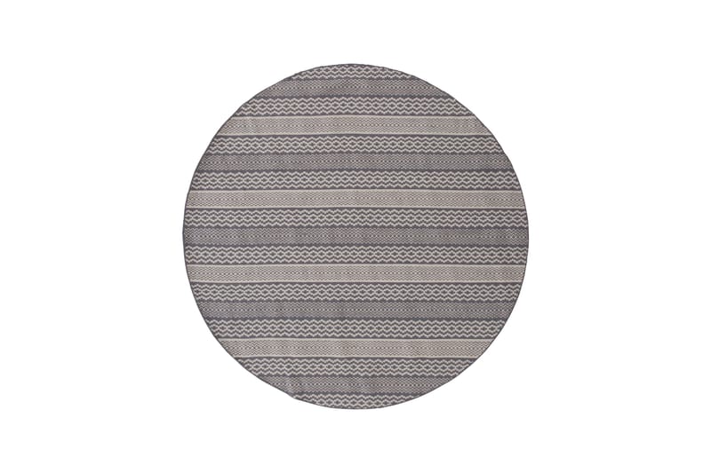 Ullmatte Sishu Rund 200 cm - Ljusgrå - Ullteppe