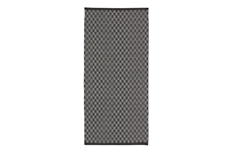 Ullmatte Tjörn 75x350 Svart - Horredsmattan - Tekstiler & tepper - Teppe & matte - Moderne matte - Ullteppe