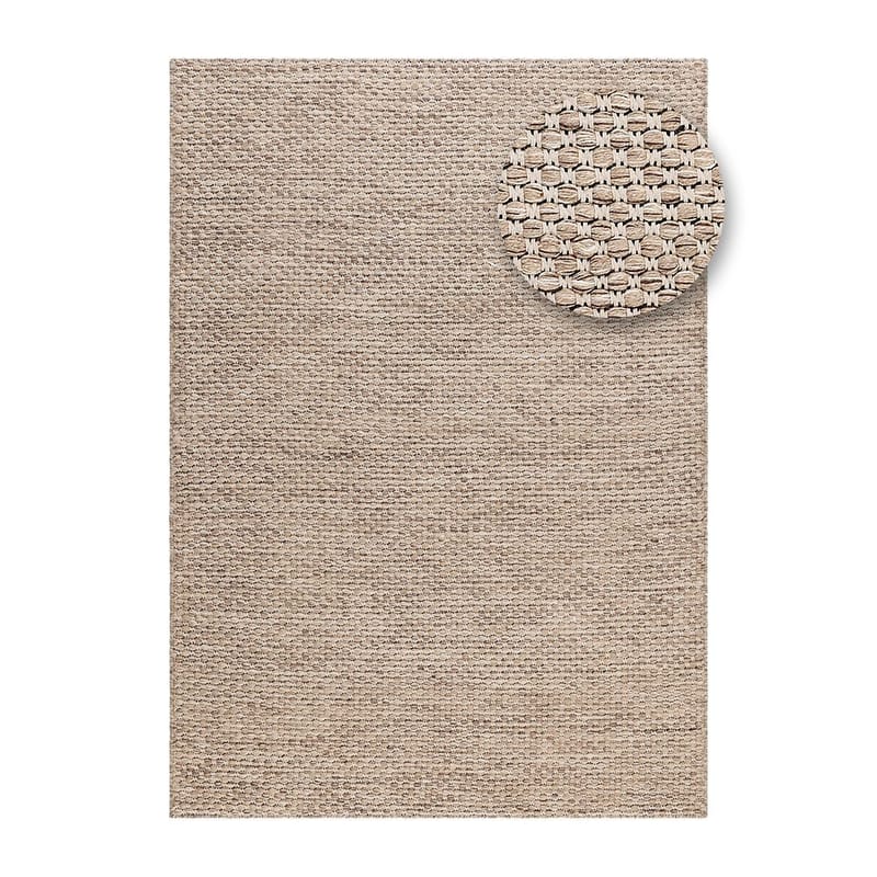 Ullteppe Vasa - 140x200 cm, Lin - Tekstiler & tepper - Teppe & matte - Moderne matte - Ullteppe