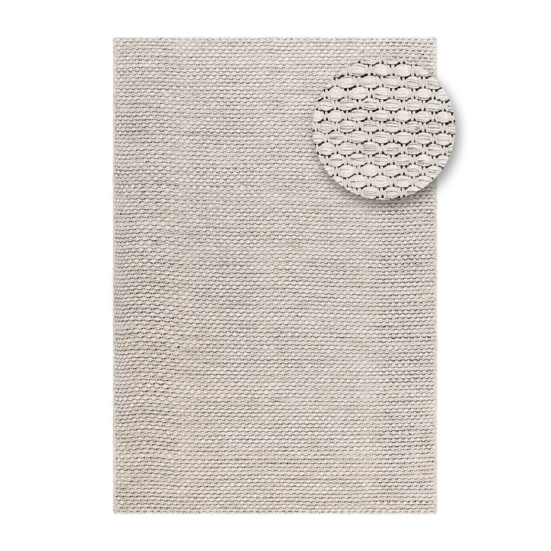 Ullteppe Vasa - 200x300 cm, Creme - Tekstiler & tepper - Teppe & matte - Moderne matte - Ullteppe