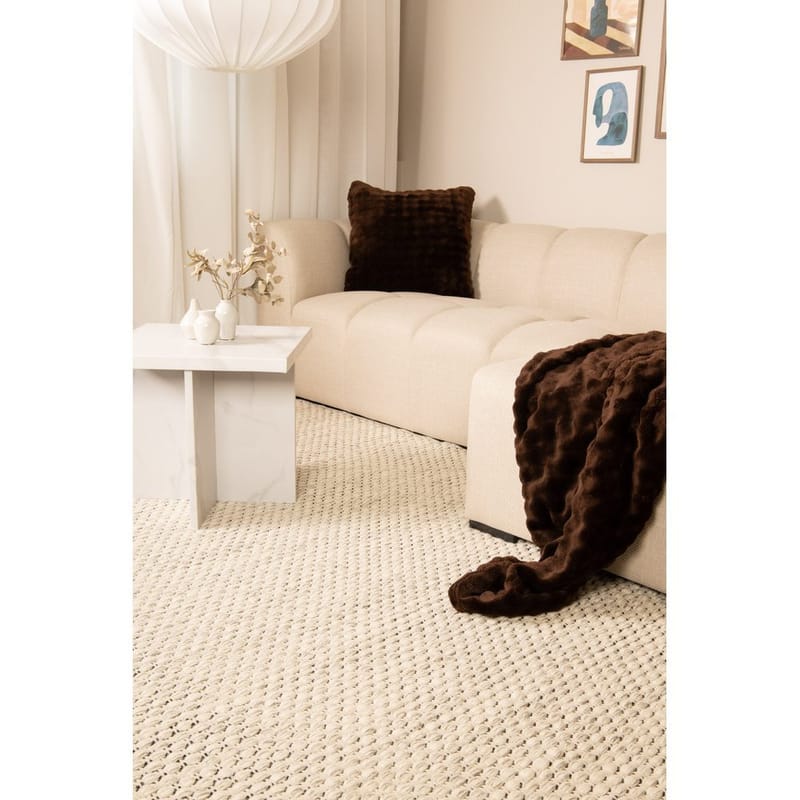 Ullteppe Vasa - 200x300 cm, Creme - Tekstiler & tepper - Teppe & matte - Moderne matte - Ullteppe