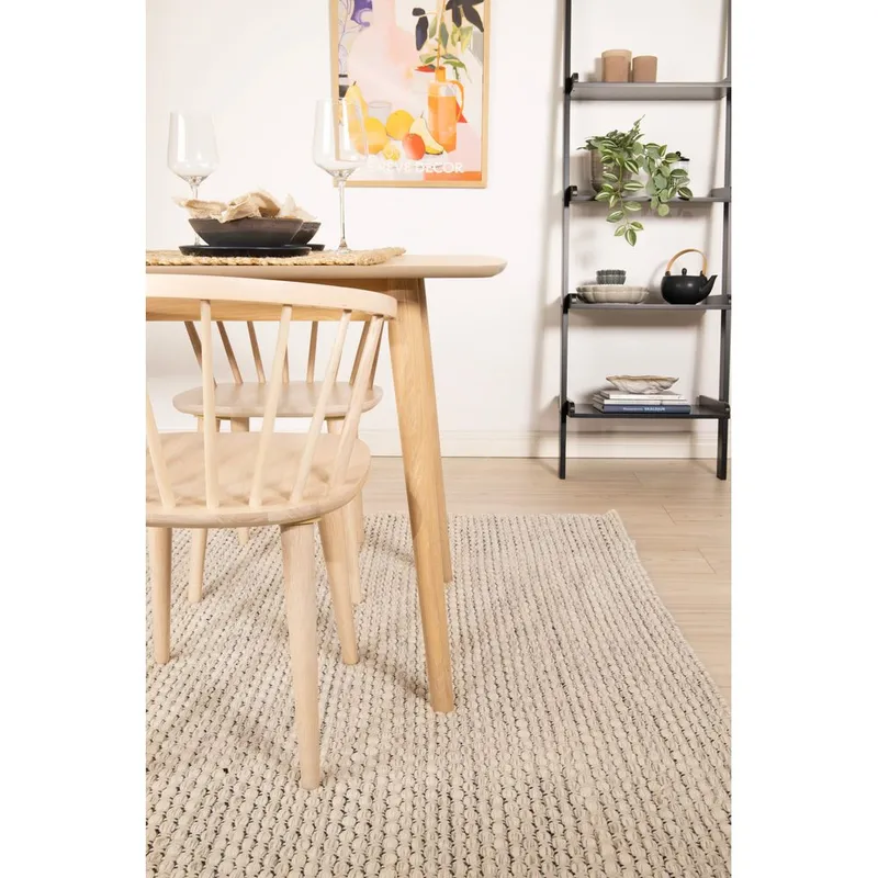 Ullteppe Vasa - 200x300 cm, Creme - Tekstiler & tepper - Teppe & matte - Moderne matte - Ullteppe