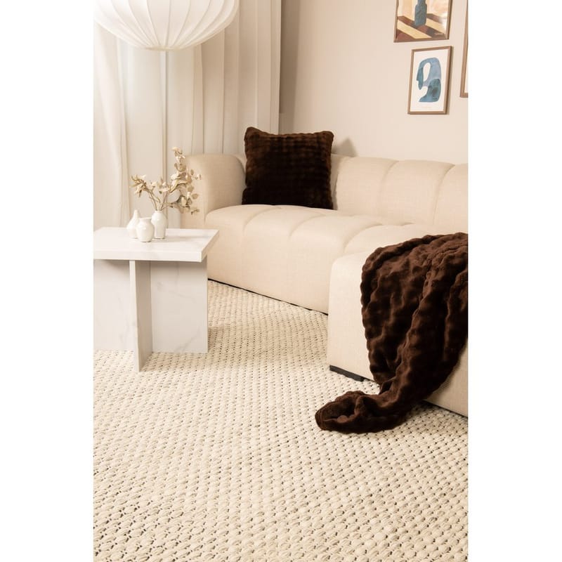 Ullteppe Vasa - 200x300 cm, Creme - Tekstiler & tepper - Teppe & matte - Moderne matte - Ullteppe