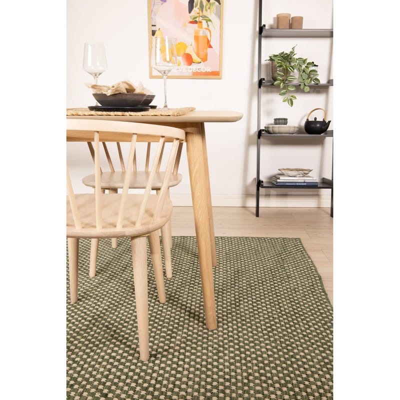 Ullteppe Vasa - 240x340 cm, Smaragdgrønn - Tekstiler & tepper - Teppe & matte - Moderne matte - Ullteppe