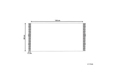Ullteppe Yazlik 80x150 cm - Beige - Tekstiler & tepper - Teppe & matte - Moderne matte - Ullteppe