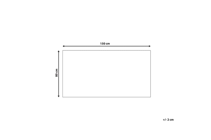 Ullteppe Yomra 80x150 cm - Brun - Tekstiler & tepper - Teppe & matte - Moderne matte - Ullteppe