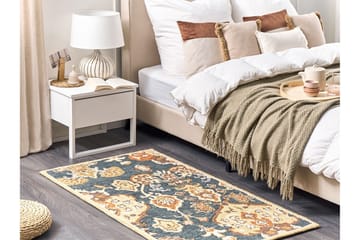 Umurlu Ryeteppe 80x150 cm Kvadratisk - Grå - Tekstiler & tepper - Teppe & matte - Moderne matte - Ullteppe