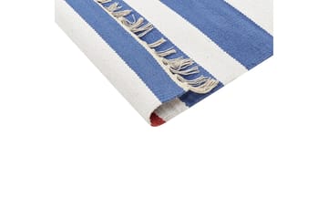 Varser Bomullsteppe 200x300 cm - Blå - Tekstiler & tepper - Teppe & matte - Moderne matte - Bomullsmatter