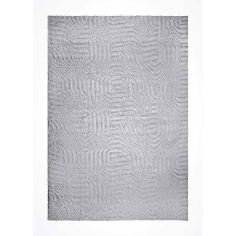 Vaskbart teppe Castello Art, Grå