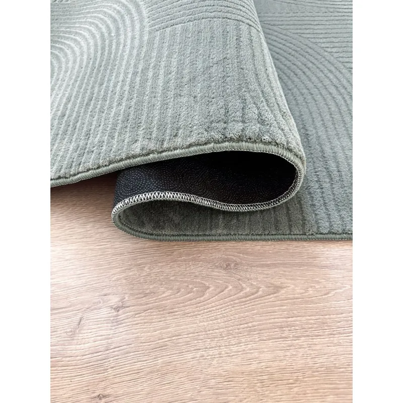 Vaskbart teppe Castello Art - Grønn - Tekstiler & tepper - Teppe & matte - Moderne matte - Filleryer