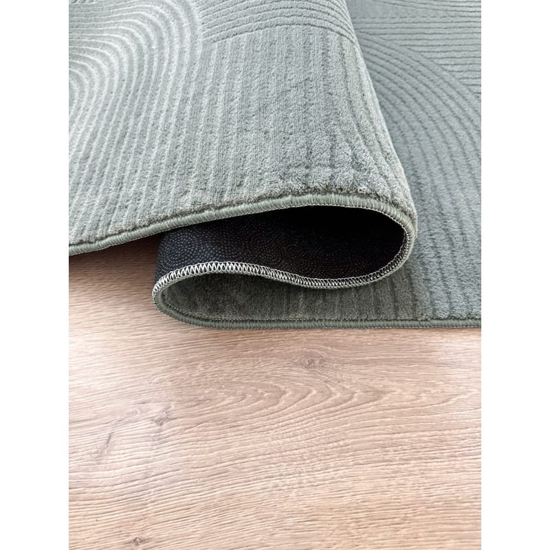 Vaskbart teppe Castello Art - Grønn - Tekstiler & tepper - Teppe & matte - Moderne matte - Filleryer