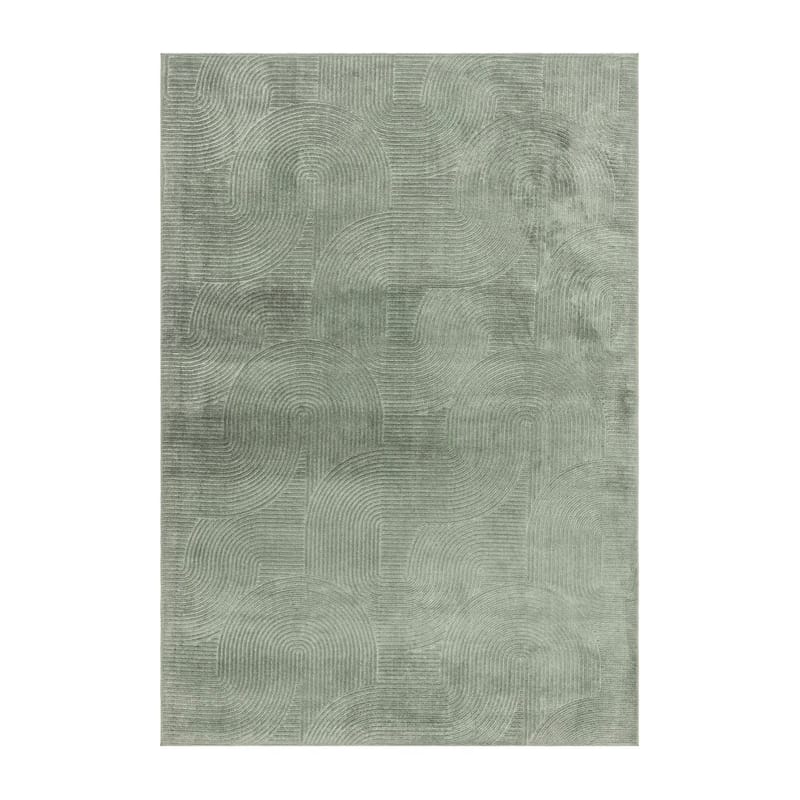 Vaskbart teppe Castello Art, Grønn