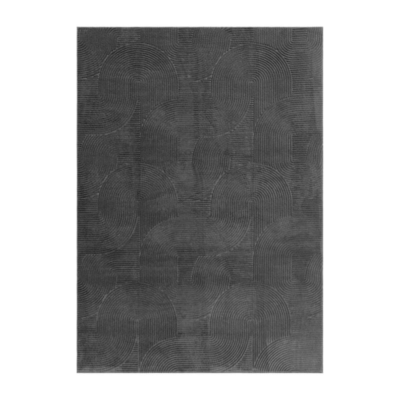 Vaskbart teppe Castello Art - Grafitt - Tekstiler & tepper - Teppe & matte - Moderne matte - Filleryer