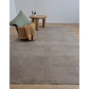 Vaskbart teppe Castello Art - Lin - Tekstiler & tepper - Teppe & matte - Moderne matte - Filleryer