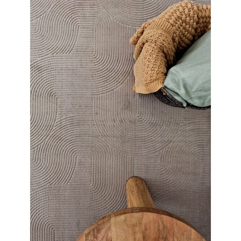 Vaskbart teppe Castello Art - Lin - Tekstiler & tepper - Teppe & matte - Moderne matte - Filleryer