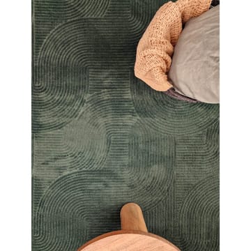 Vaskbart teppe Castello Art - Smaragdgrønn - Tekstiler & tepper - Teppe & matte - Moderne matte - Filleryer