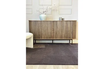 Vaskbart teppe Soft - 140x200 cm, Sjokolade - Tekstiler & tepper - Teppe & matte - Moderne matte - Gangmatter