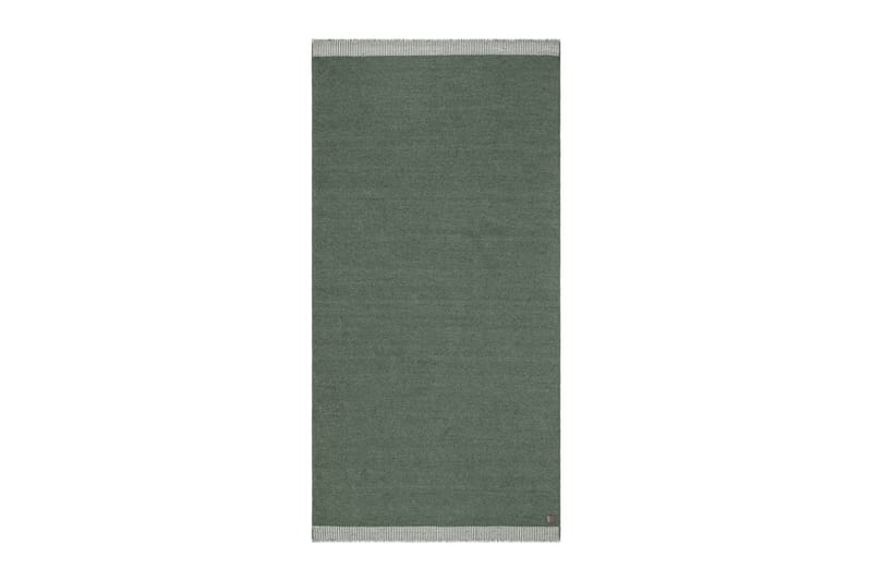 Vaxholm Ullteppe 75x230 cm Oval, Grønn