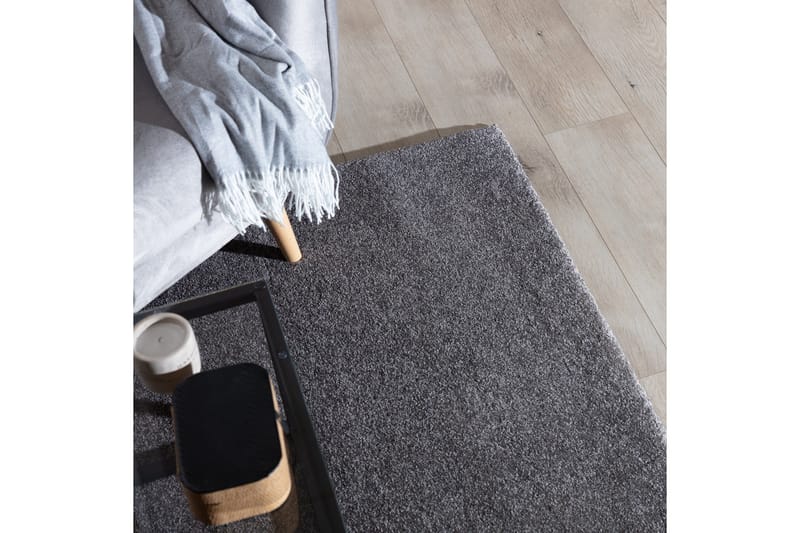 Verlice Ryematte Rektangulær 150x80 cm - Grå - Tekstiler & tepper - Teppe & matte - Moderne matte - Ryetepper