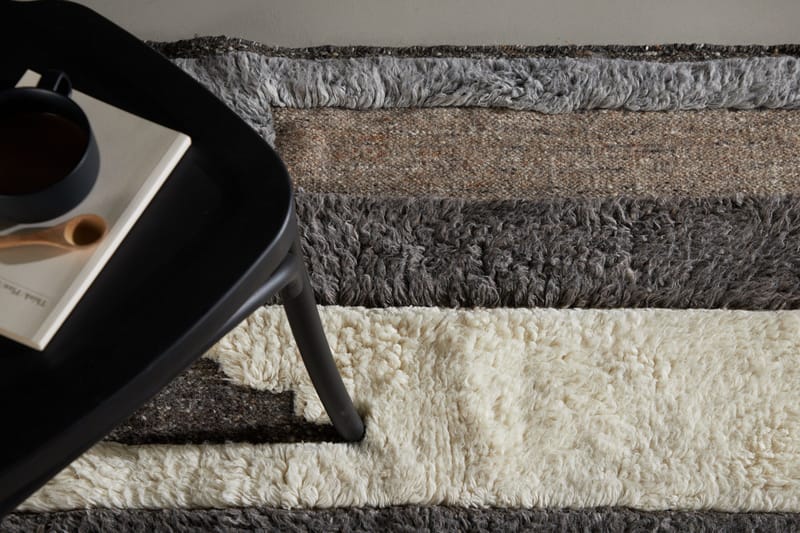 Vincent Ullteppe 200x300 cm Rektangulær - Hvit - Tekstiler & tepper - Teppe & matte - Moderne matte - Ullteppe