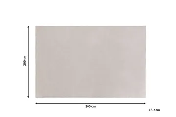 Brinckman Viskosematte 200x300 cm - Lysegrå - Tekstiler & tepper - Teppe & matte - Moderne matte - Viskosematter