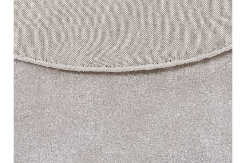 Brinckman Viskosematte Rund 140 cm - Lysegrå - Tekstiler & tepper - Teppe & matte - Moderne matte - Viskosematter