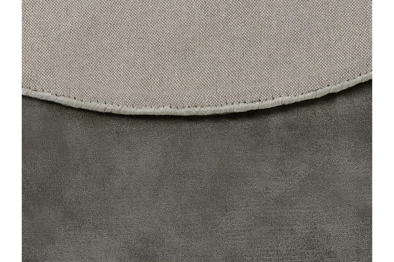 Brinckman Viskosematte Rund 140 cm - Mørkegrå - Tekstiler & tepper - Teppe & matte - Moderne matte - Viskosematter