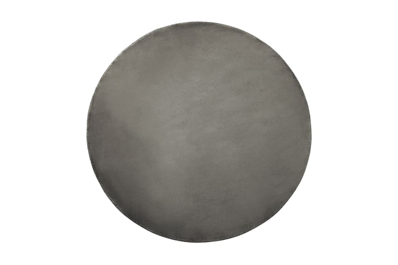 Brinckman Viskosematte Rund 140 cm, Mørkegrå