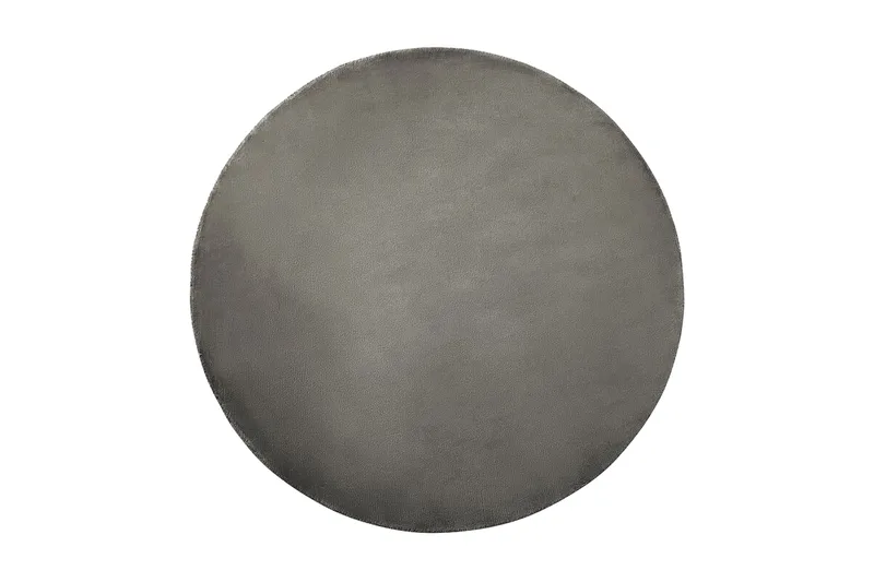 Brinckman Viskosematte Rund 140 cm, Mørkegrå