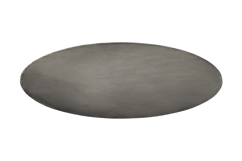 Brinckman Viskosematte Rund 140 cm - Mørkegrå - Tekstiler & tepper - Teppe & matte - Moderne matte - Viskosematter