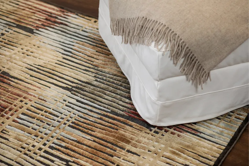 Fanucci Viskosematte 160x230 cm - Flerfarget - Tekstiler & tepper - Teppe & matte - Moderne matte - Viskosematter