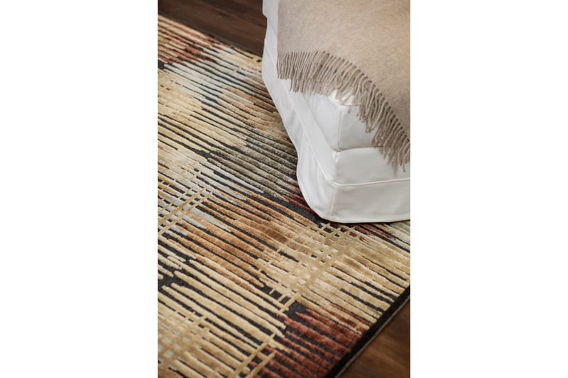 Fanucci Viskosematte 160x230 cm - Flerfarget - Tekstiler & tepper - Teppe & matte - Moderne matte - Viskosematter