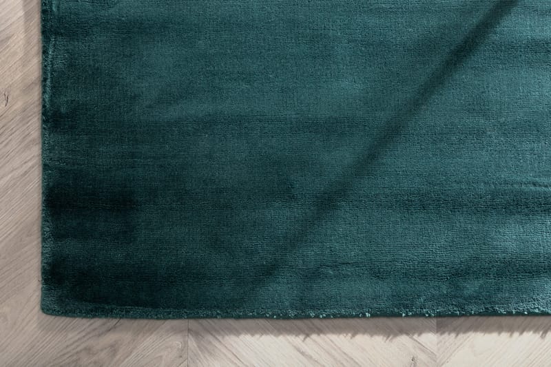 Indra Viskosmatte 170x240 - Grøn - Tekstiler & tepper - Teppe & matte - Moderne matte - Viskosematter