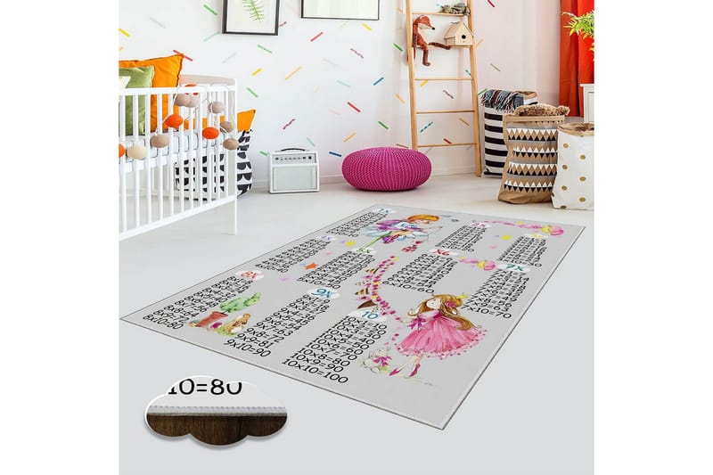 Matte (100x200) Homefesto 5 - Flerfarget - Tekstiler & tepper - Teppe & matte - Moderne matte - Viskosematter