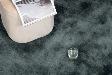 Undra Viskosematte Rund 200 - Grønn - Tekstiler & tepper - Teppe & matte - Moderne matte - Viskosematter