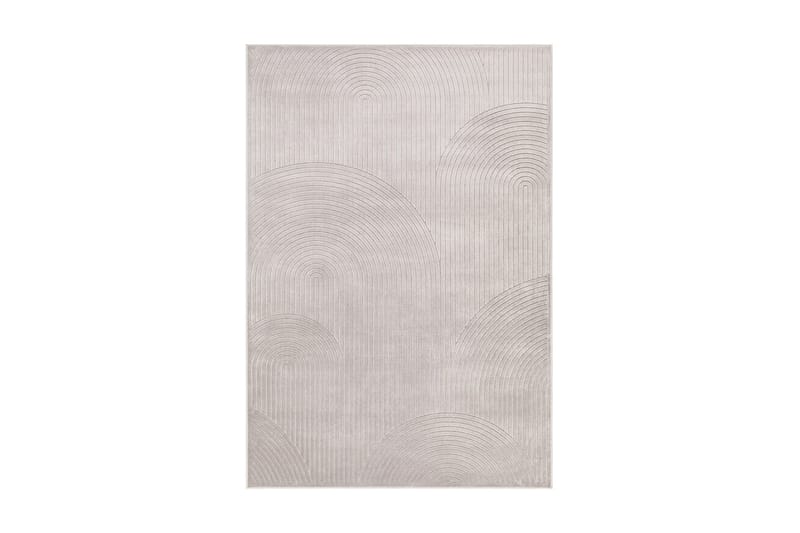 Viskosematte Amore Art Rektangulær 160x230 cm - Sølv - Viskosematter