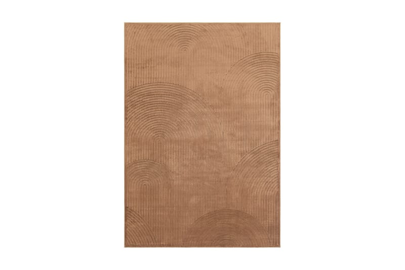Viskosematte Amore Art Rektangulær 160x230 cm - Terracotta - Viskosematter