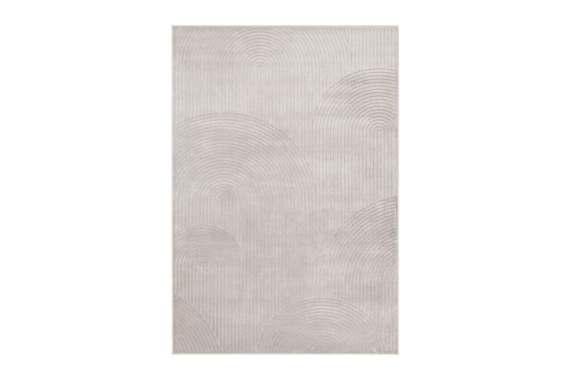 Viskosematte Amore Art Rektangulær 200x290 cm - Sølv - Viskosematter