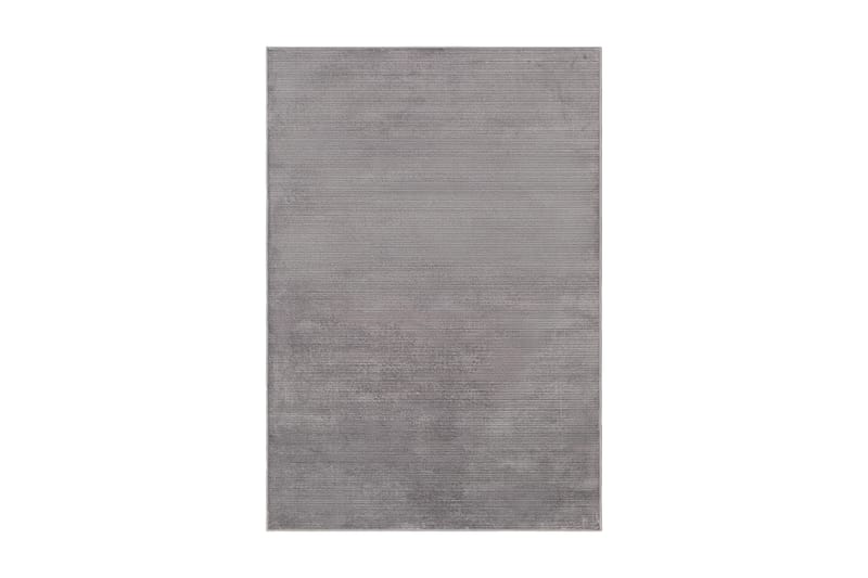 Viskosematte Amore Plain Rektangulær 160x230 cm - Grå - Viskosematter