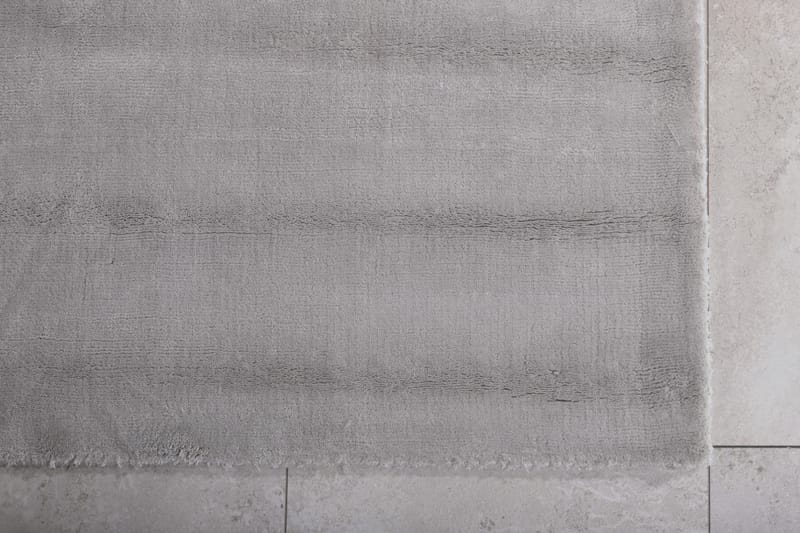 Viskoseteppe Tokyo 200x300 cm - Sølv - Viskosematter