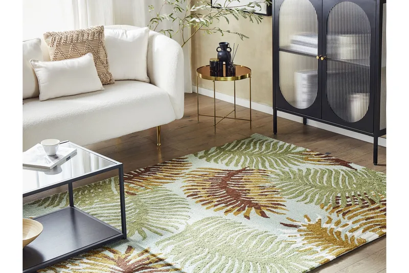 Vize Ullteppe 200x200 cm - Brun - Tekstiler & tepper - Teppe & matte - Moderne matte - Ullteppe