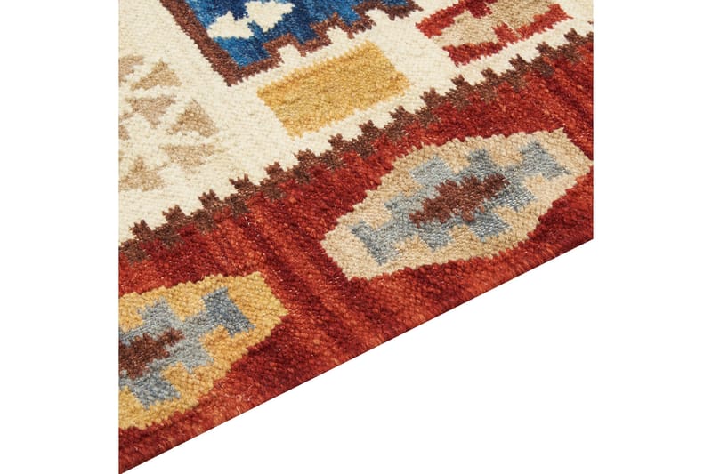 Voskehat Ullteppe 200x300 cm - Rød - Tekstiler & tepper - Teppe & matte - Moderne matte - Ullteppe