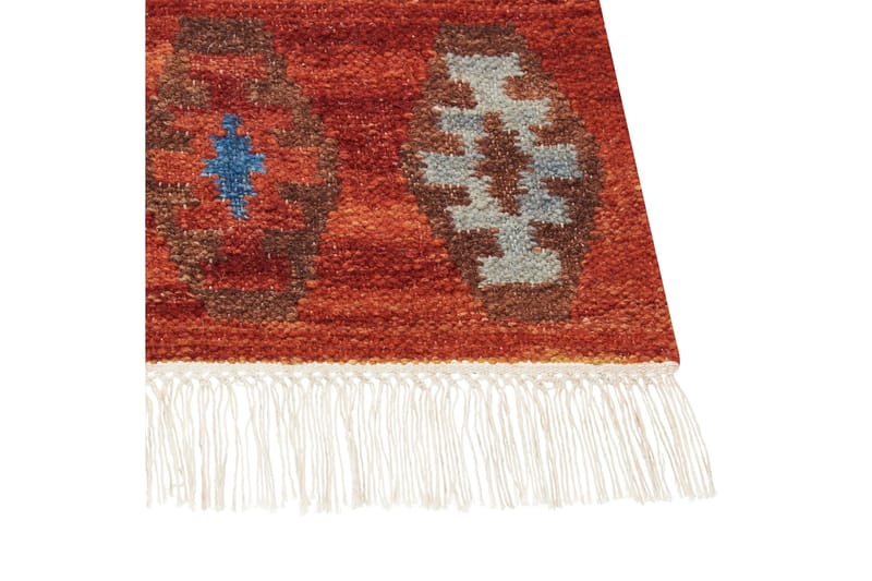 Voskehat Ullteppe 200x300 cm - Rød - Tekstiler & tepper - Teppe & matte - Moderne matte - Ullteppe