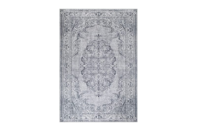 Wiltonmatte Arella Oriental 200x290 cm Vaskbar - Grå - Friezematte - Wiltontepper